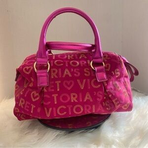 Victoria’s Secret Pink Y2K Monogram Satchel Hand Purse